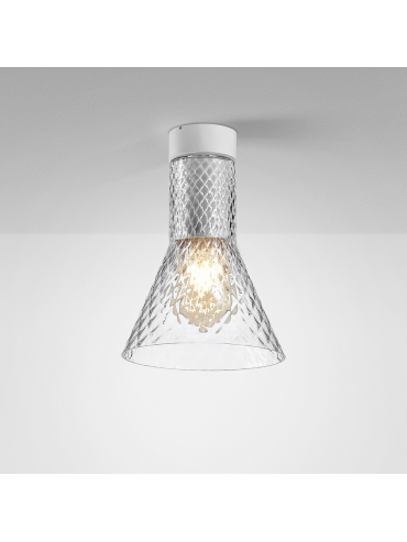 Lampa sufitowa MODERN GLASS Flared SR E27 natynkowy