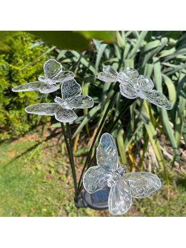 Lampa solarna MOTYLE LED VK018G-2