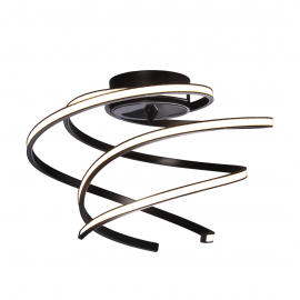 Lampa sufitowa LUNGO czarna