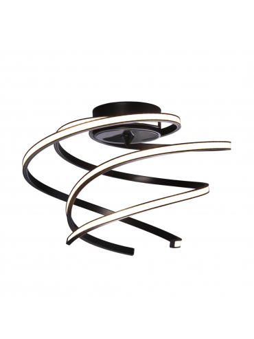 Lampa sufitowa LUNGO czarna