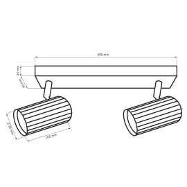 Lampa sufitowa NICEA 23422
