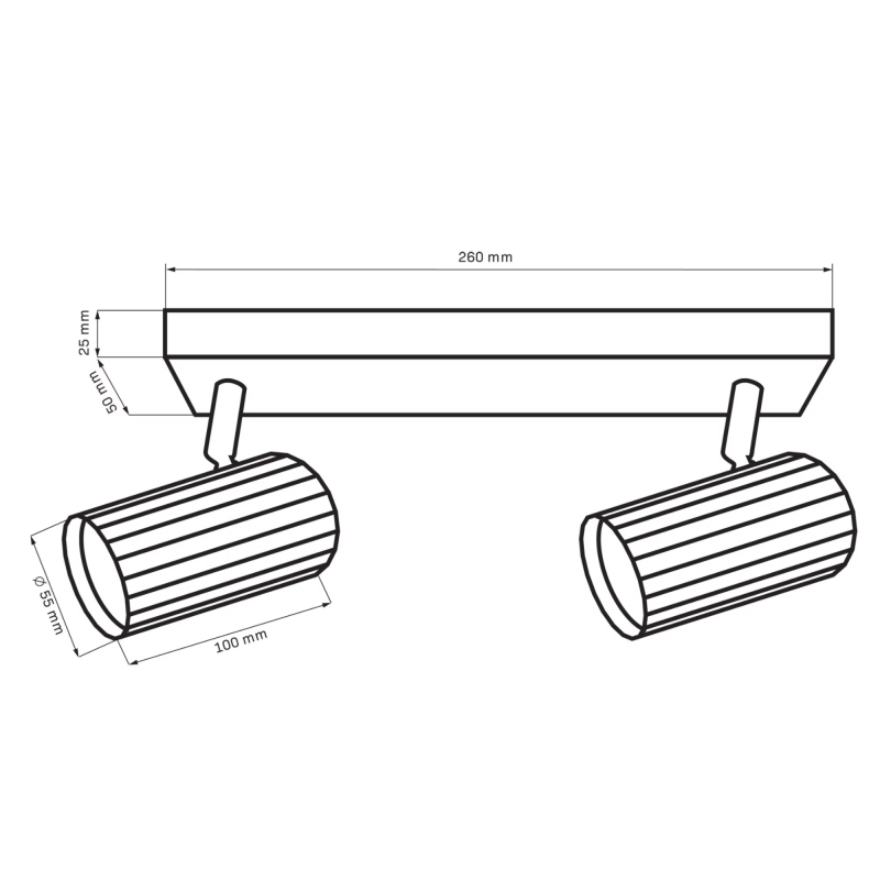 Lampa sufitowa NICEA 23422
