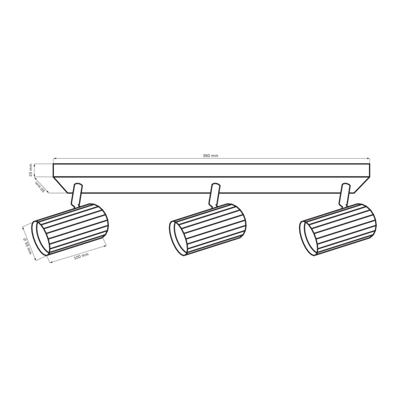 Lampa sufitowa NICEA 23491