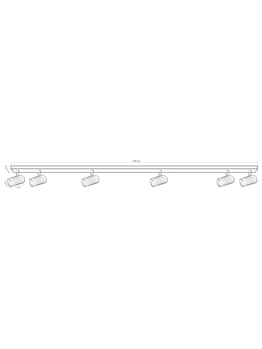 Lampa sufitowa NICEA 23453