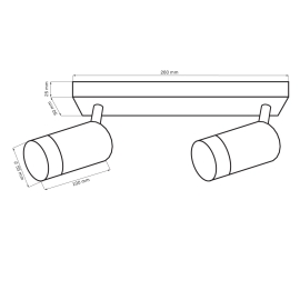 Lampa sufitowa ARRAS 23606