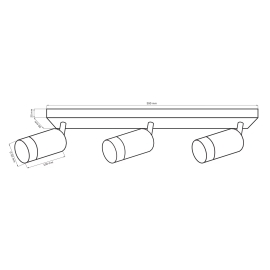 Lampa sufitowa ARRAS 23552