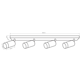 Lampa sufitowa ARRAS 23620