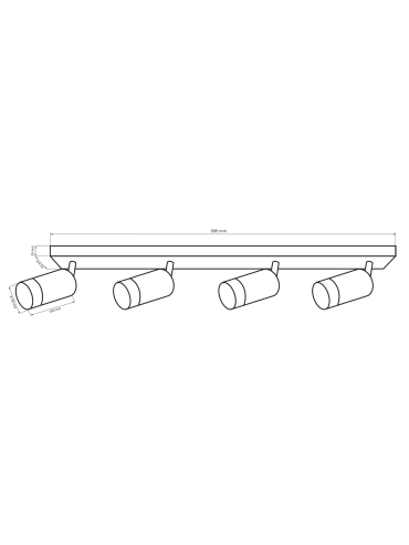 Lampa sufitowa ARRAS 23620