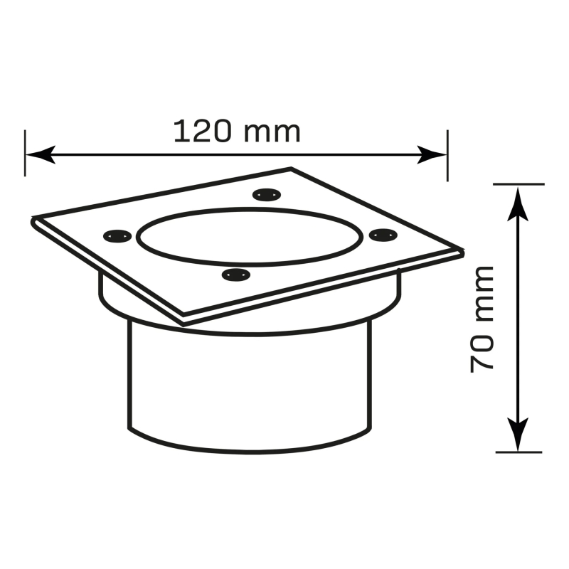 Oprawa najazdowa MIVO 333599 LED IP67