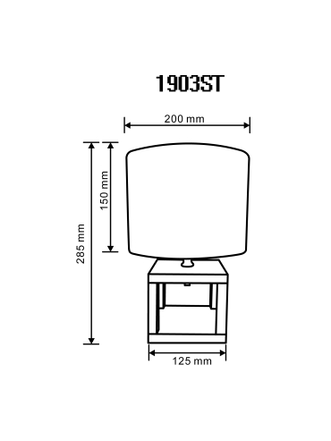 Lampa stołowa 1903ST