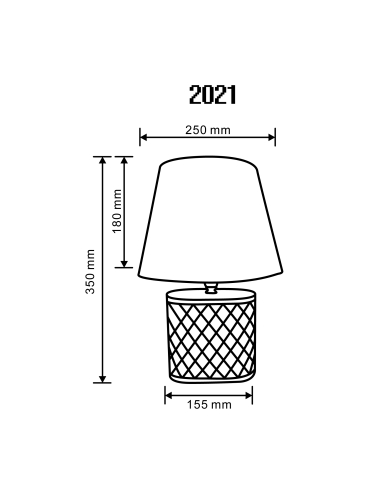 Lampa stołowa 2021