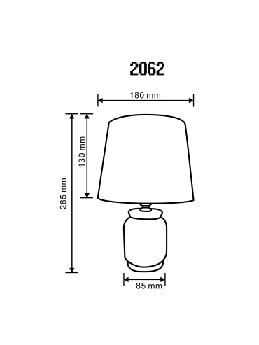 Lampa stołowa 2062