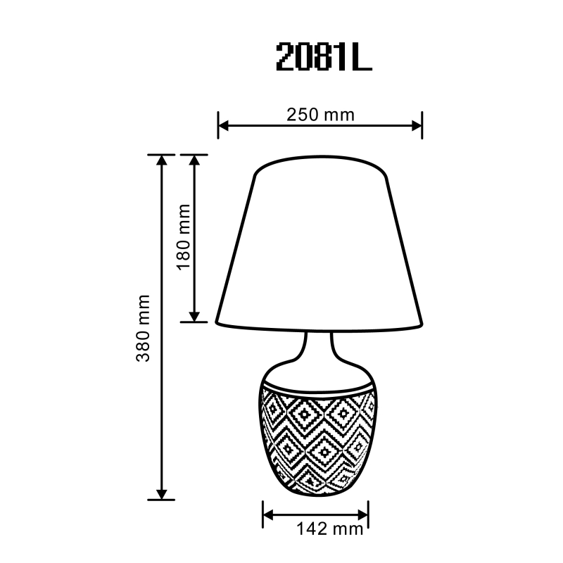 Lampa stołowa 2081L