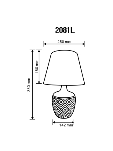 Lampa stołowa 2081L