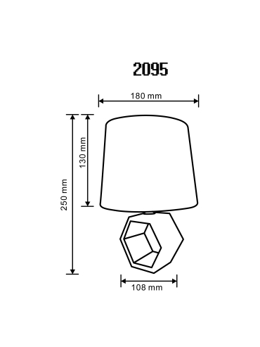 Lampa stołowa 2095