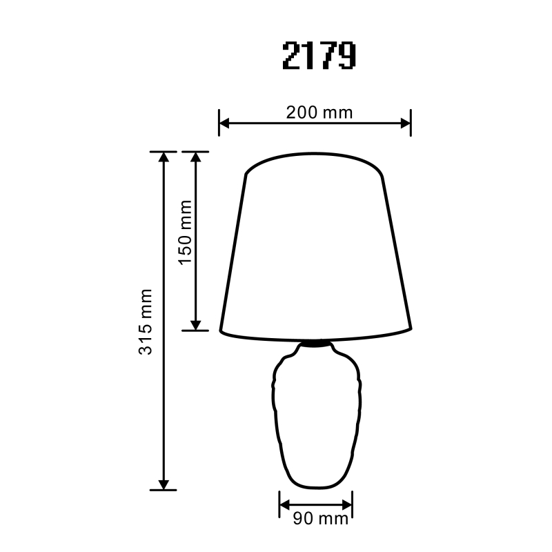 Lampa stołowa 2179