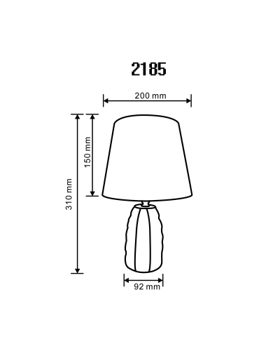 Lampa stołowa 2185