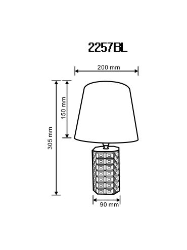 Lampa stołowa 2257