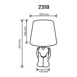 Lampa stołowa 2310