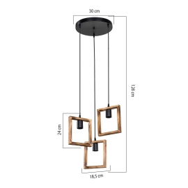 Lampa wisząca ATRIA ASZ.1678