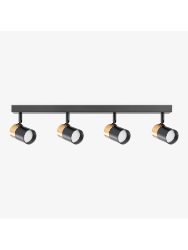 Lampa sufitowa FORI OB-2204BD-4-BK