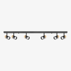 Lampa sufitowa FORI OB-2204BD-6-BK