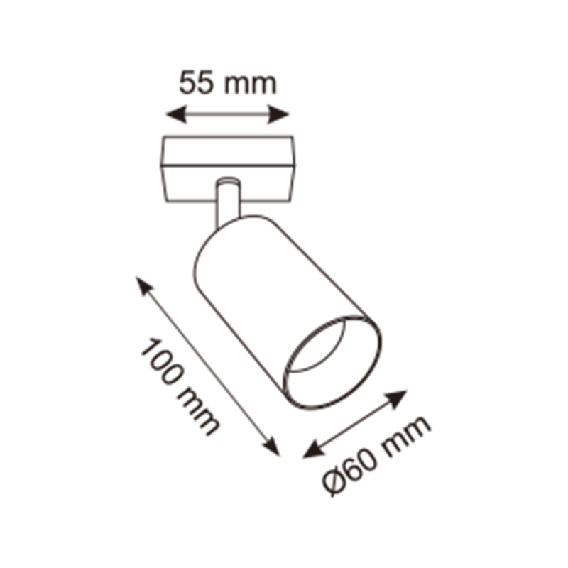 Kinkiet REN OB-2211BD-1-BK