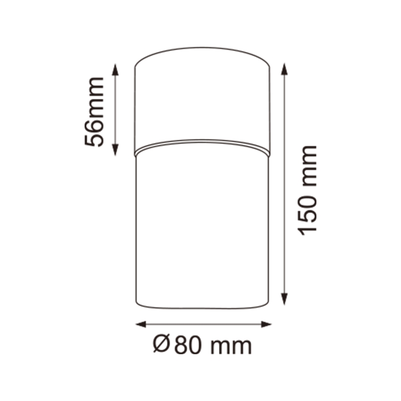 Spot VETRO OB2221BD-1-GLD