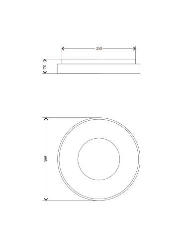 Lampa sufitowa ESPINO YL-CCT-03