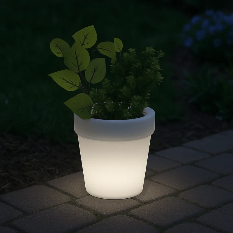 Doniczka solarna LED 315601