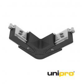 Łącznik "L" LU TRACK LC3B-02 uniwersal czarny 1459341 / STALUPHB