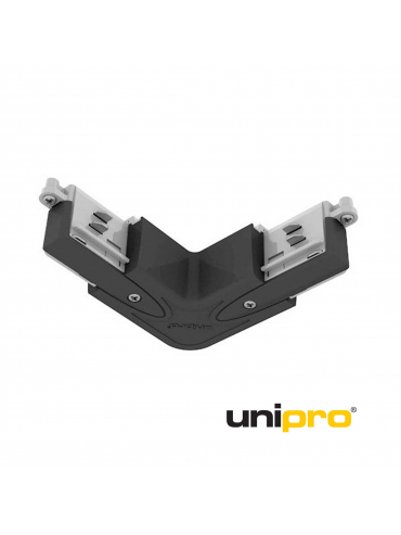 Łącznik "L" LU TRACK LC3B-02 uniwersal czarny 1459341 / STALUPHB