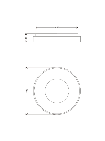 Lampa sufitowa ESPINO YL-CCT-04