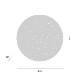 Lampa sufitowa SPARKLE 14673-16-O