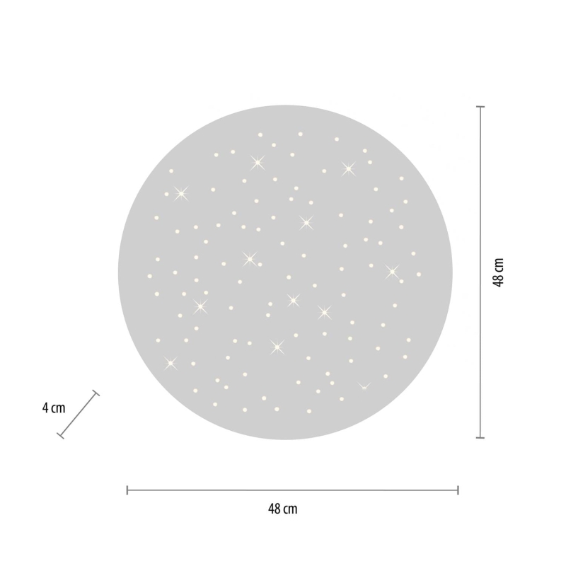 Lampa sufitowa SPARKLE 14673-16-O