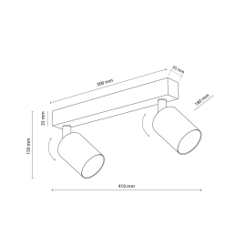 Lampa sufitowa NEX 10628
