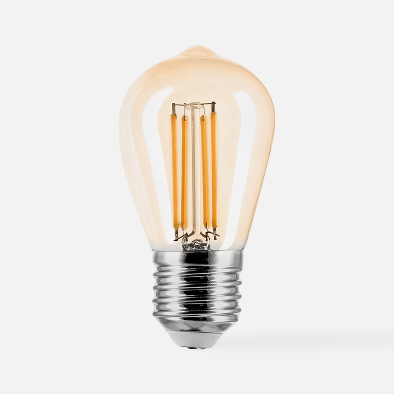 Żarówka ORO AMBER E27 ST45 4W WW	ORO33238