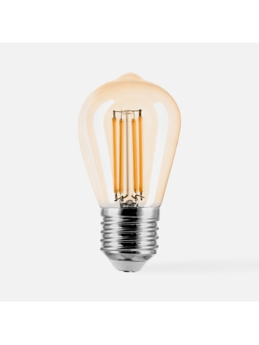 Żarówka ORO AMBER E27 ST45 4W WW	ORO33238