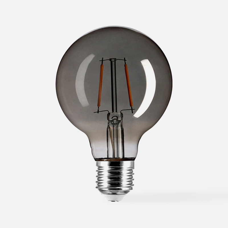 Żarówka dekoracyjna ORO SMOKY E27-G80-2W-WW