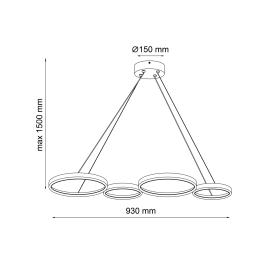 Lampa wisząca FLAMENCO 331021