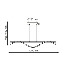 Lampa wisząca RUMBA 331076