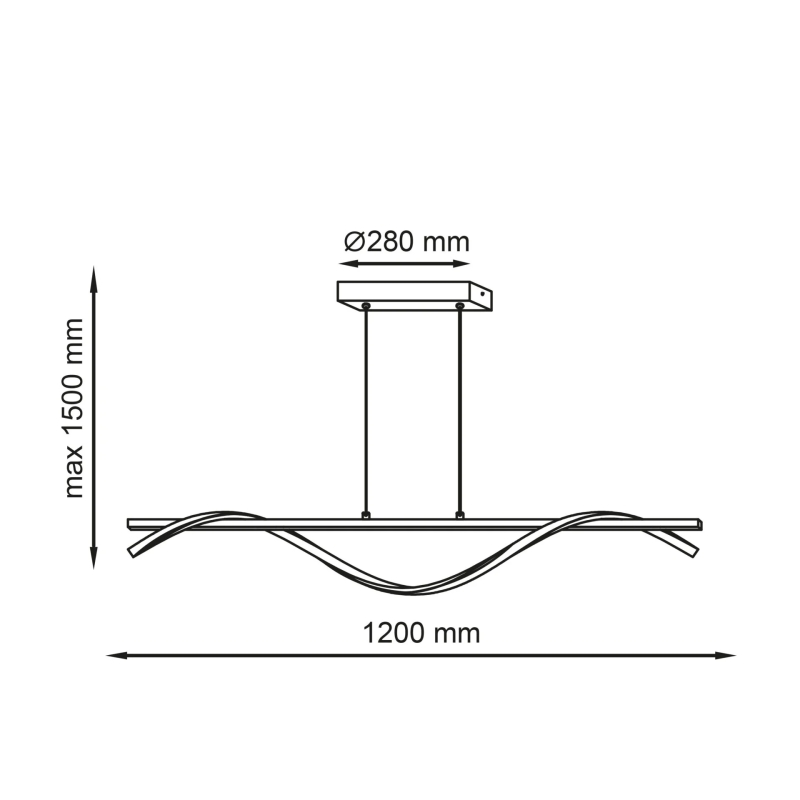 Lampa wisząca RUMBA 331076
