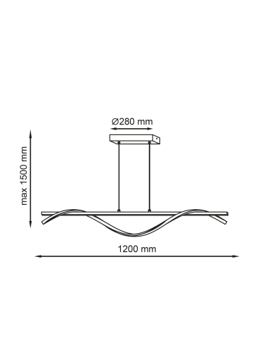 Lampa wisząca RUMBA 331076