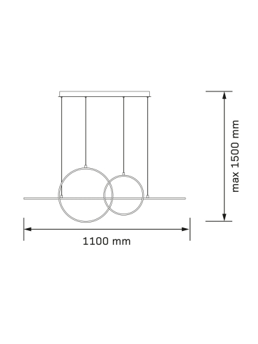 Lampa wisząca LAURA 331809
