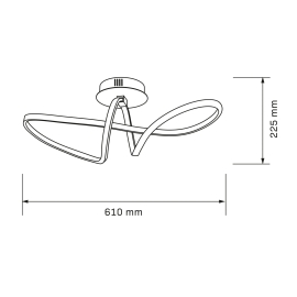 Lampa sufitowa FLAVIA 331830