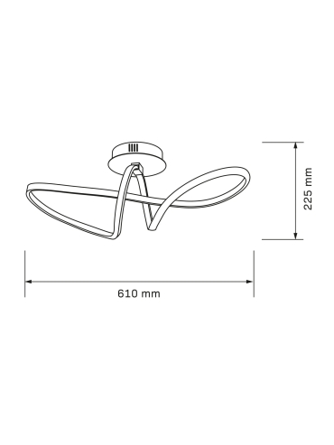 Lampa sufitowa FLAVIA 331830