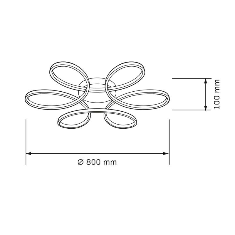 Lampa sufitowa FIORE 331823
