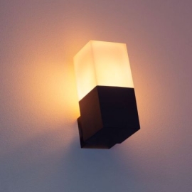 Kinkiet zewnętrzny CUBE ORO-CUBE-E27-GREY