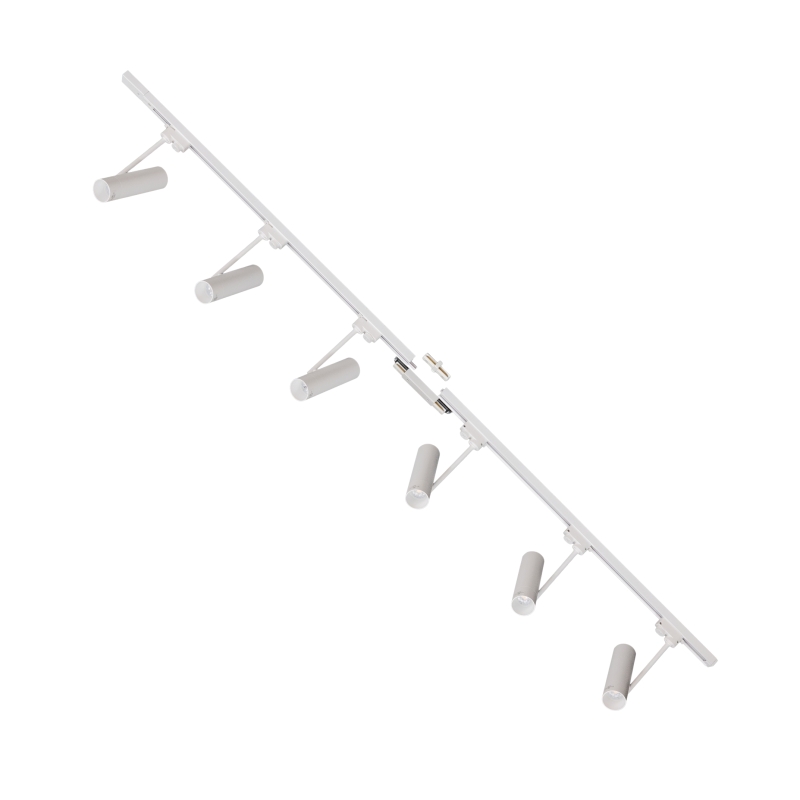Zestaw 8 szynoprzewody jednoobwodowe white 3048