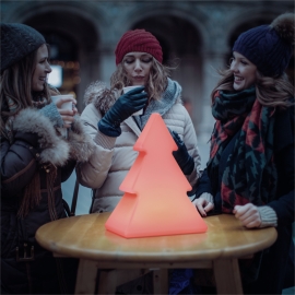 Choinka solarna PINUS LED RGB IP65 40CM 3136